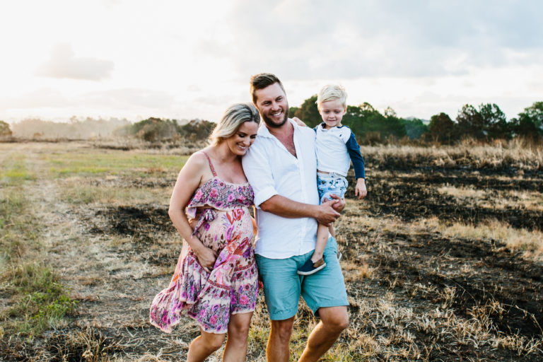 The Mason Family | Maternity + Family session | Casuarina