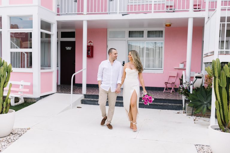 Kat & Darren | The Pink Hotel, Coolangatta | Vow renewal